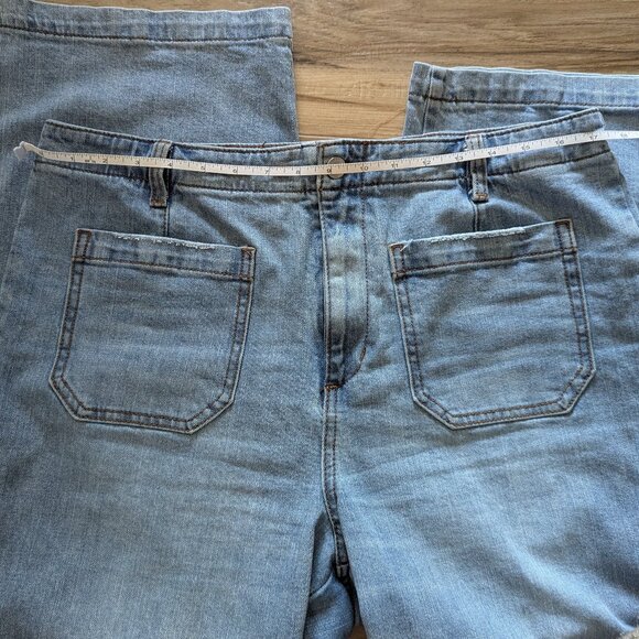 Sanctuary Denim Wide Leg Blue Jeans, 32 - Picture 5 of 7